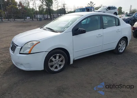 2007 Nissan Sentra 2.0S из США, поврежденный, VIN 3N1AB61E37L687535